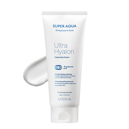 MISSHA, SUPER AQUA ULTRA HYALRON CLEANSING CREAM 200ML