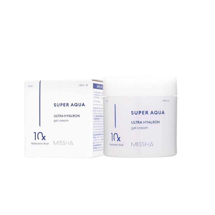 MISSHA - Super Aqua Ultra Hyalron Gel Cream, 70ml, 184 g, 8809747928705