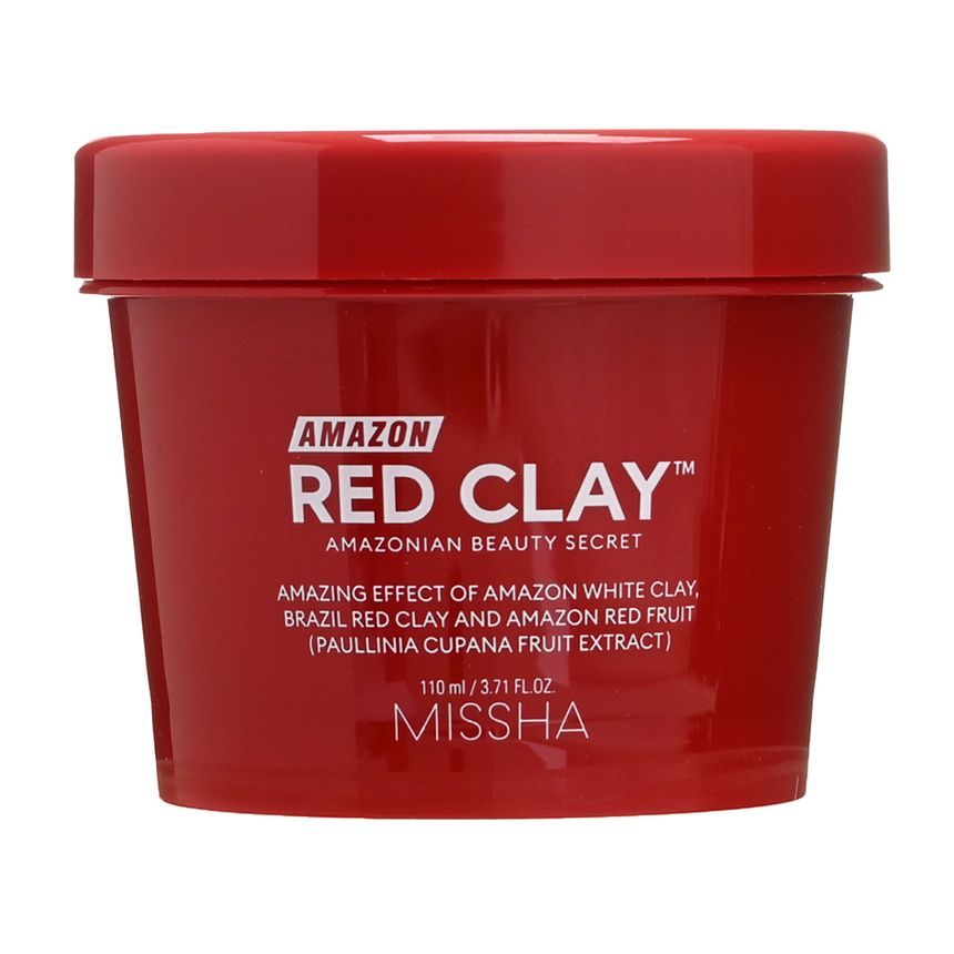 MISSHA - Amazon Red Clay Pore Mask, 110ml, 171 g, 8809643534987