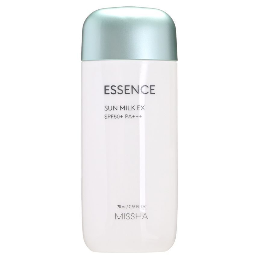 MISSHA - All-Around Safe Block Essence Sun Milk EX, 2022 EX Version - 70ml, 100 g, 8809581452329