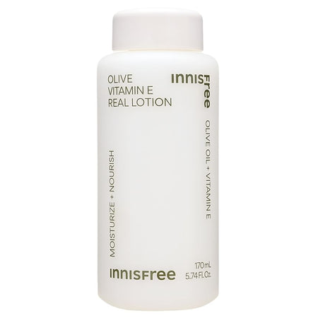 innisfree - Olive Vitamin E Real Lotion, 170ml, 225 g, 8809843690902