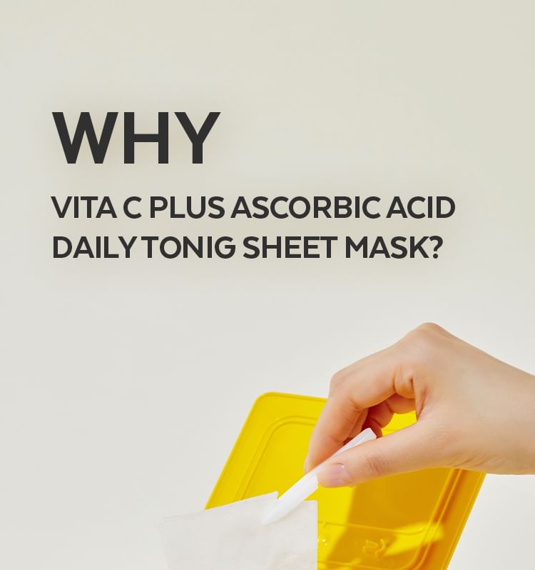 MISSHA - Vita C Plus Daily Toning Sheet Mask, 30 sheets, 700 g, 8809747952595