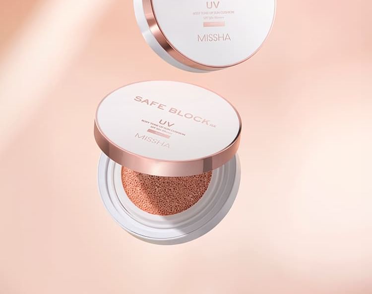MISSHA - Safe Block RX Rosy Tone Up Sun Cushion, 12g, 50 g, 8809747957101