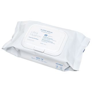MISSHA - Super Aqua Ultra Hyalron Cleansing Oil Wipes, 30 sheets, 212 g, 8809643507264