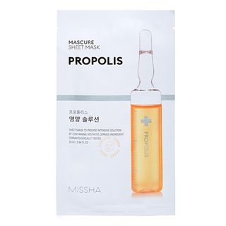 MISSHA - Mascure Propolis Sheet Mask 28ml 1pc, 28ml, 36 g, 8809581456594