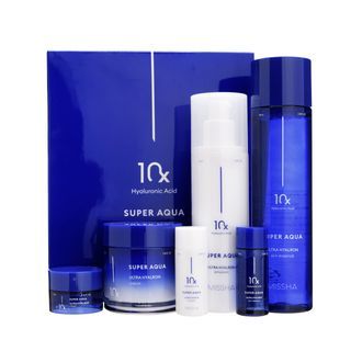 MISSHA - Super Aqua Ultra Hyalron 3-Piece Set, 7 pcs, 781 g, 8809747933068