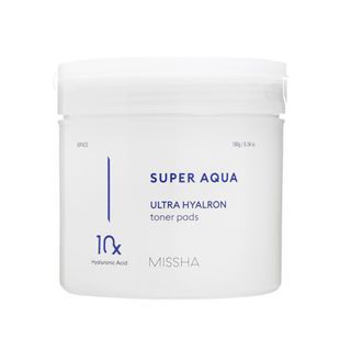 MISSHA - Super Aqua Ultra Hyalron Toner Pad, 90 pads, 305 g, 8809747928682