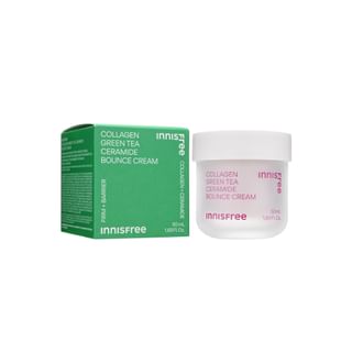 innisfree - Collagen Green Tea Ceramide Bounce Cream, 50ml, 216 g, 8809843691039