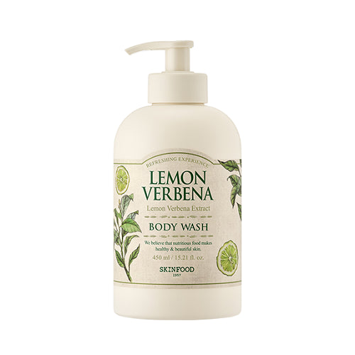 SKINFOOD, LEMON VERBENA BODY WASH 450ML