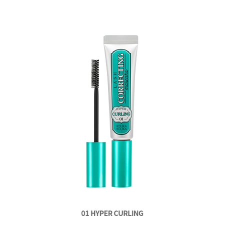 HOLIKA HOLIKA, LASH CORRECTING MASCARA (MASCARA + REMOVER), 01 HYPER CURLING