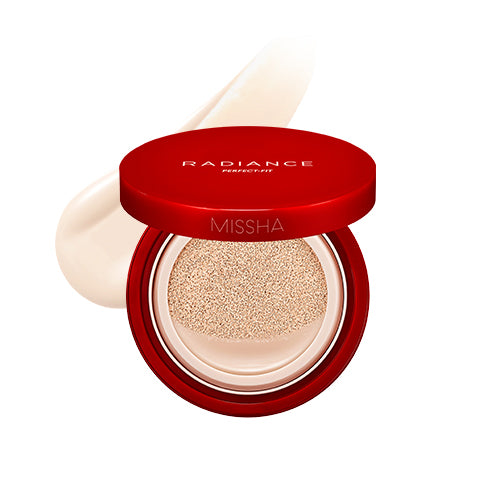 MISSHA, RADIANCE PERFECT FIT CUSHION FOUNDATION NO.19 IVORY 15G