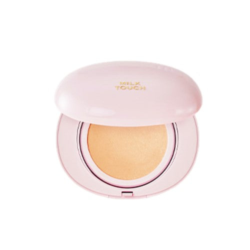 MILKTOUCH, ALL-DAY SKIN FIT MILKY GLOW CUSHION #02 VANILA IVORY 15G+15G