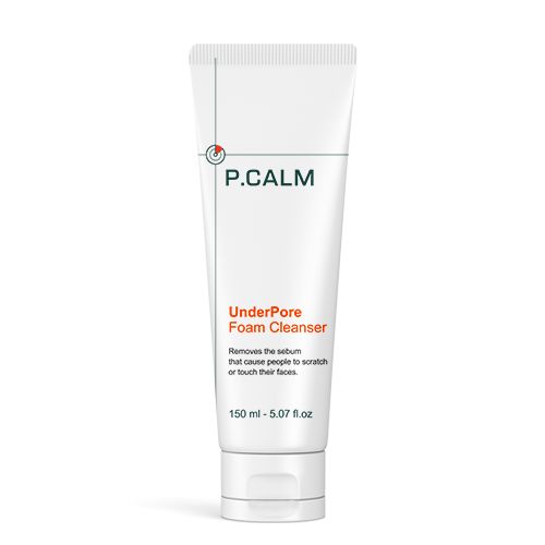 P.CALM, UNDERPORE FOAM CLEANSER 150ML