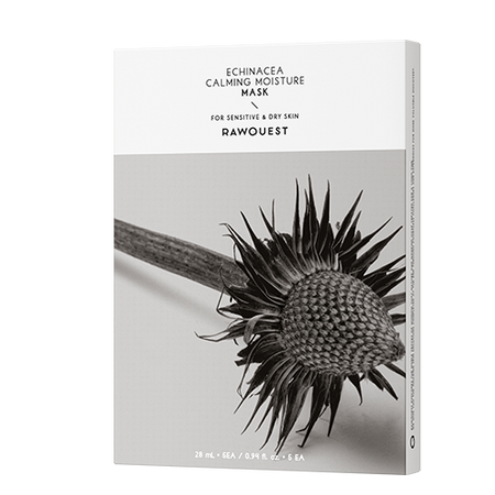 RAWQUEST, ECHINACEA CALMING MOISTURE MASK (28ML*5EA)