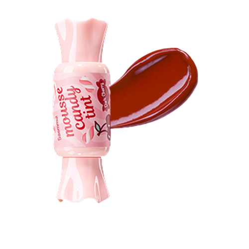 THE SAEM, SAEMMUL MOUSSE CANDY TINT, DARK CHERRY MOUSSE