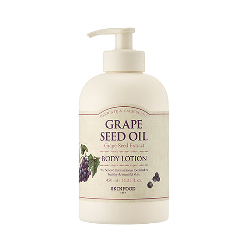 SKINFOOD, GRAPE SEED OIL BODY LOTION 450ML