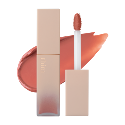 thim, SATIN LIP GLAZE 02 HAZE CORAL 6G