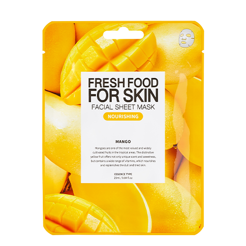 FARM SKIN, FRESHFOOD FOR SKIN FACIAL SHEET MASK(MANGO) 25ML