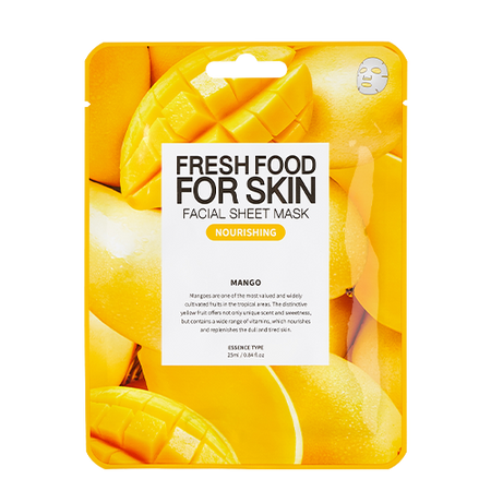 FARM SKIN, FRESHFOOD FOR SKIN FACIAL SHEET MASK(MANGO) 25ML