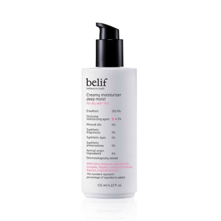 belif, CREAMY MOISURIZER DEEP MOIST 125ML