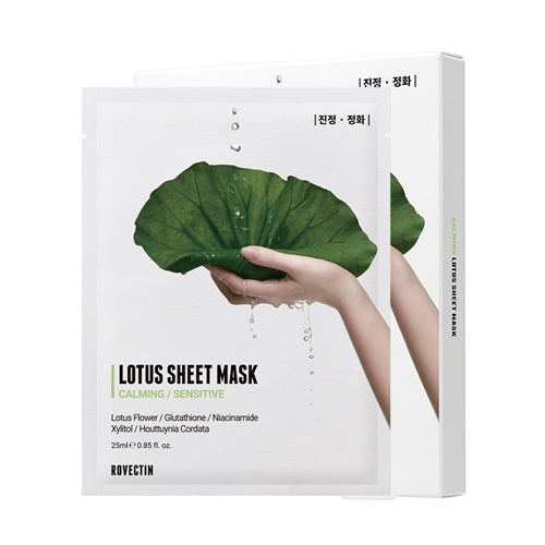 ROVECTIN, CALMING LOTUS SHEET MASK (25ML*5EA)