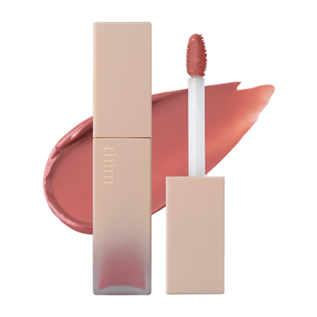 thim, SATIN LIP GLAZE 01 CALM ROSE 6G