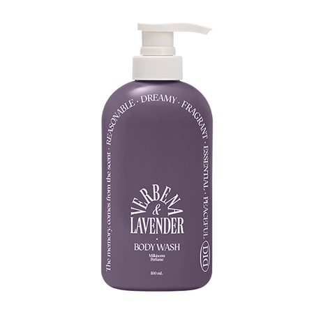 odiD, MILKINCERA PERFUME BODY WASH VERBENA LAVENDER 500ML