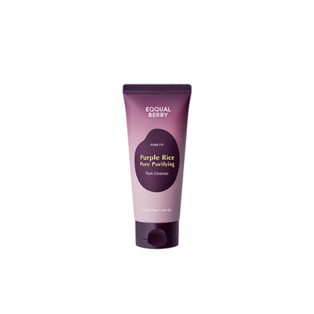 EQQUALBERRY, PURPLE RICE PURIFYING PACK CLEANSER 130G