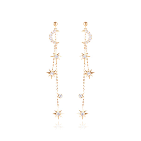 WING BLING, A RADIANT DAY EARRING OR CLIP-ON EARRING, A RADIANT DAY GOLD EARRING