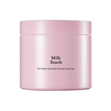 MILKTOUCH, FIVE FLOWER DARK SPOT CLEARING JUMBO PAD (60EA)130ML