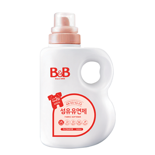 B&B, BABY FABRIC SOFTENER JASMINE BOTTLE 1500ML