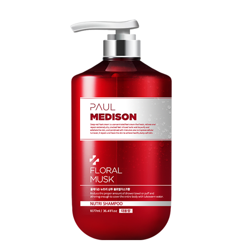 PAUL MEDISON, NUTRI SHAMPOO 1077ML, 3 FLORAL MUSK