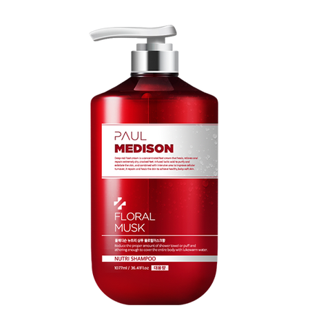 PAUL MEDISON, NUTRI SHAMPOO 1077ML, 3 FLORAL MUSK