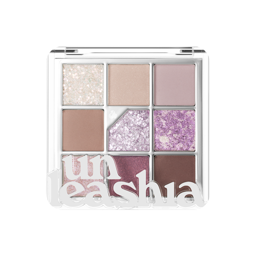 UNLEASHIA, GLITTERPEDIA EYE PALETTE 6.6G~7.6G, N°4 ALL OF LAVENDER FOG