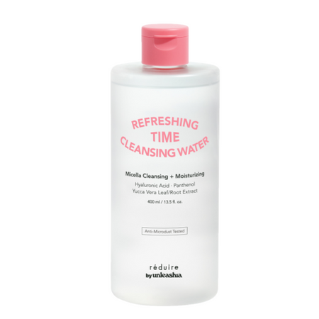 UNLEASHIA, [REDUIRE BY UNLEASHIA] REFRESHING TIME CLEANSING WATER 400ML