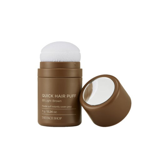 THE FACE SHOP, QUICK HAIR PUFF #03 LIGHT BROWN 7G