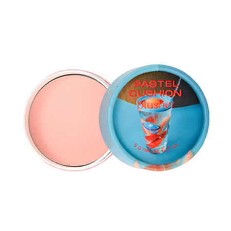 THE FACE SHOP, PASTEL CUSHION BLUSHER 06 PEACH SOUR 5G