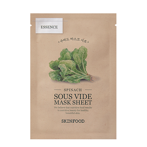 SKINFOOD, SOUS VIDE MASK SHEET ( SPINACH ) 22G