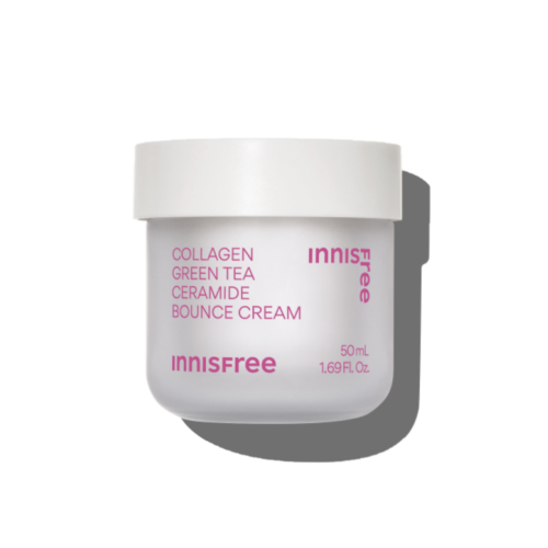 INNISFREE, COLLAGEN GREEN TEA CERAMIDE BOUNCE CREAM 50ML