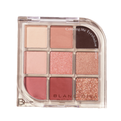 BLANC DIVA, COLORING:ME EYESHADOW PALETTE 02 ROSETTA SCENTED 8.9G