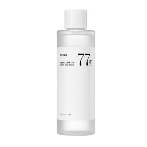 Anua, HEARTLEAF  77% SOOTHING TONER 250ML