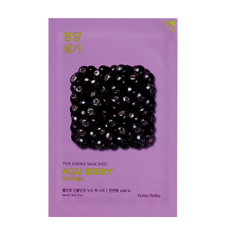 HOLIKA HOLIKA, PURE ESSENCE MASK SHEET ACAIBERRY