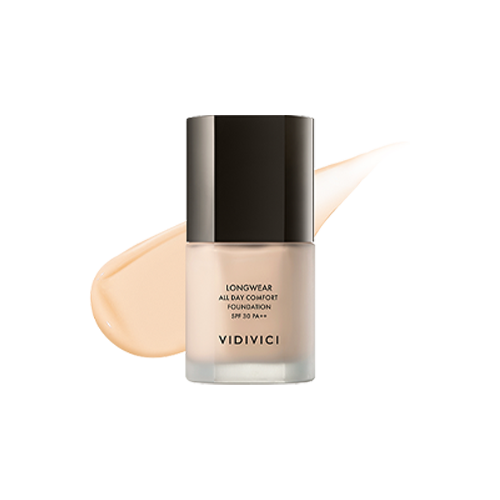 VIDIVICI, LONGWEAR ALL DAY COMFORT FOUNDATION 20 NATURAL 30ML