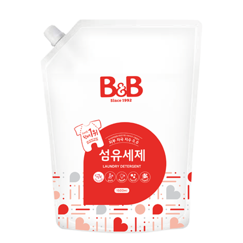 B&B, BABY LAUNDRY DETERGENT REFILL 1500ML