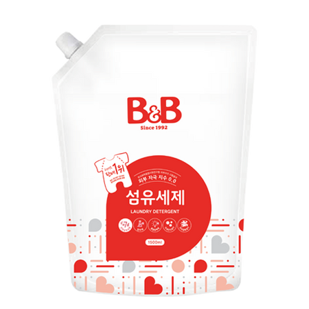 B&B, BABY LAUNDRY DETERGENT REFILL 1500ML