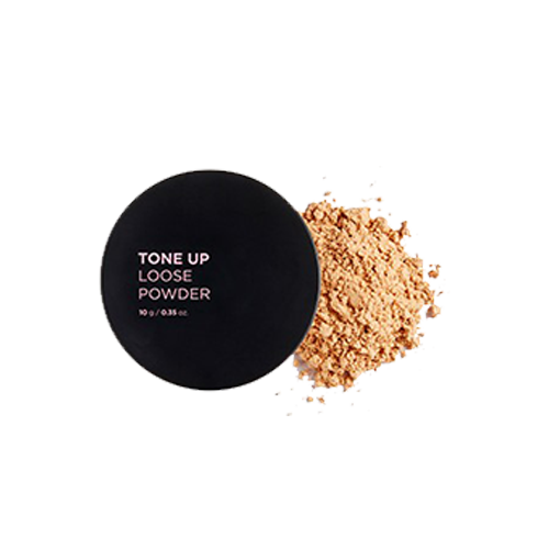 THE FACE SHOP, FMGT TONE UP LOOSE POWDER, V203 NATURAL BEIGE