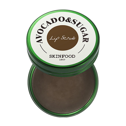 SKINFOOD, AVOCADO & SUGAR LIP SCRUB 14G