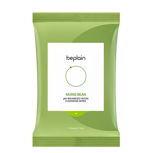 beplain, MUNG BEAN pH-BALANCED FACIAL CLEANSING WIPES (20EA)120G