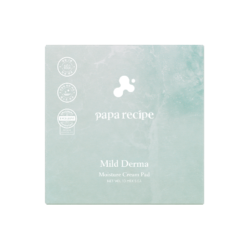 PAPA RECIPE, MILD DERMA MOISTURE CREAM PAD (5EA*10ML)