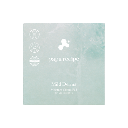 PAPA RECIPE, MILD DERMA MOISTURE CREAM PAD (5EA*10ML)